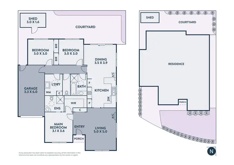 Floorplan of Homely house listing, 41A Maybury Drive, Mill Park VIC 3082
