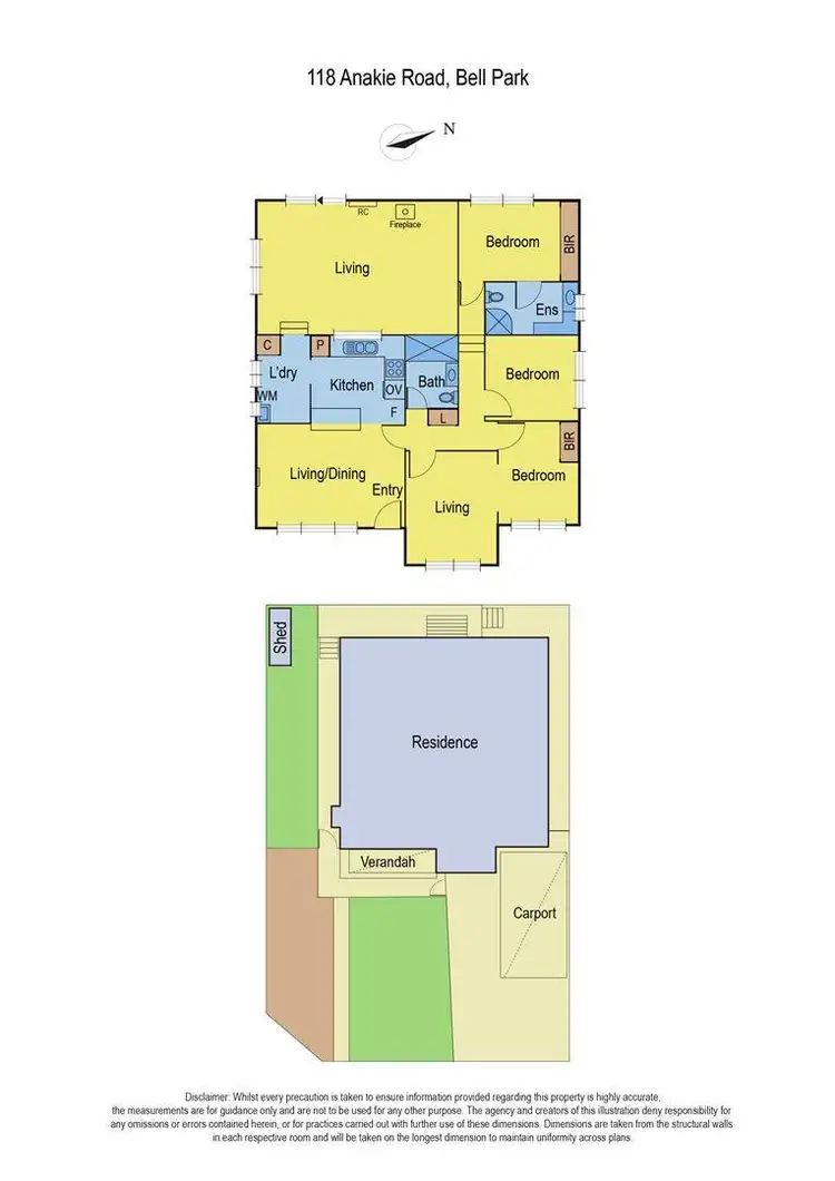 Floorplan of Homely house listing, 118 Anakie Road, Bell Park VIC 3215