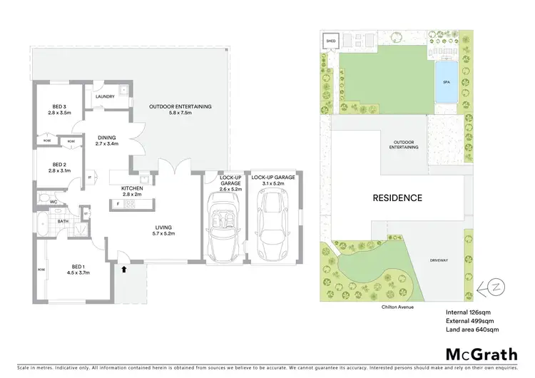 Floorplan of Homely house listing, 15 Chilton Avenue, Oakhurst NSW 2761