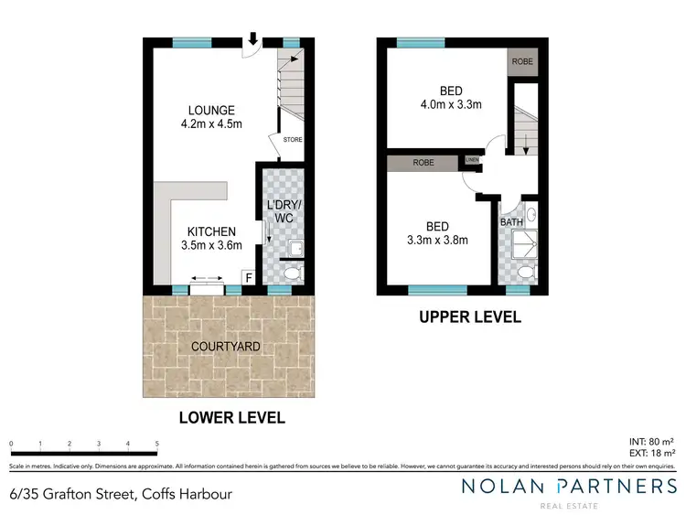 Floorplan of Homely townhouse listing, 6/35 Grafton Street, Coffs Harbour NSW 2450