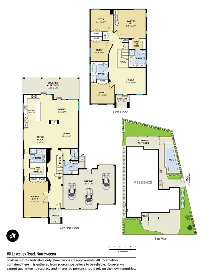 Floorplan of Homely house listing, 80 Lascelles Road, Narraweena NSW 2099