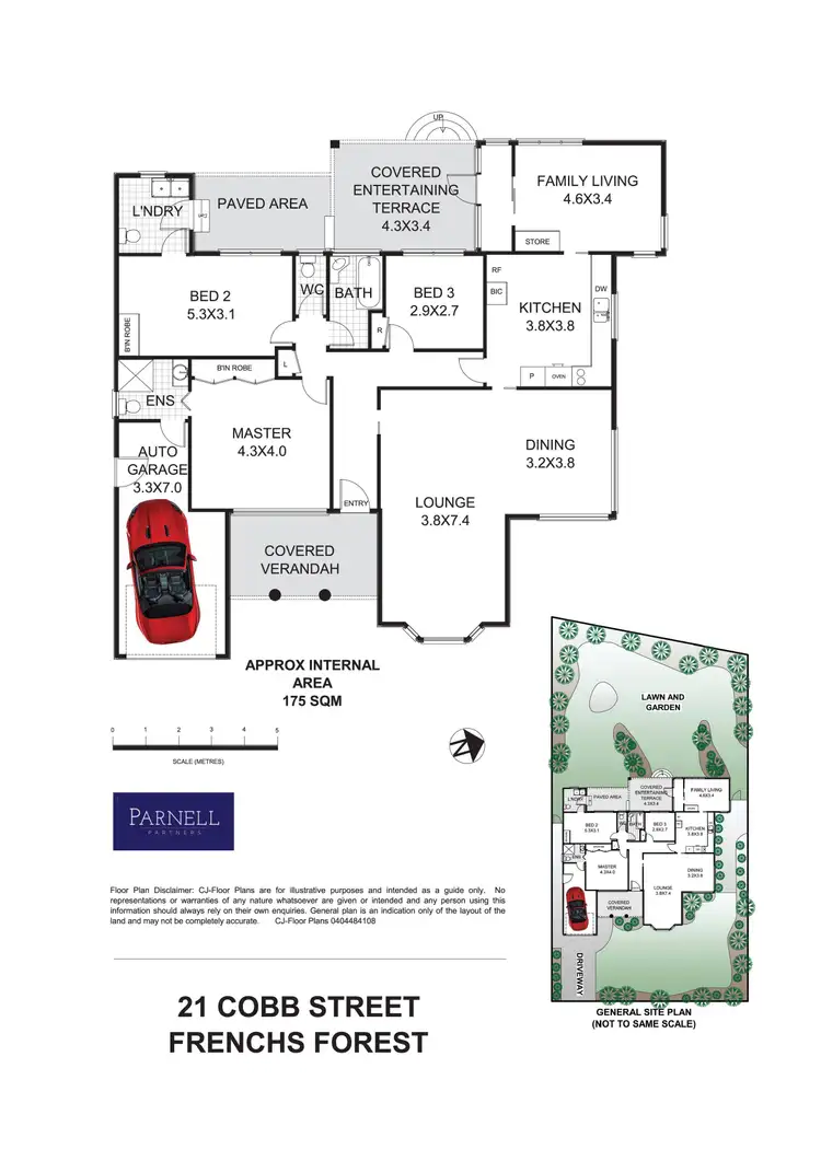 Floorplan of Homely house listing, 21 Cobb Street, Frenchs Forest NSW 2086
