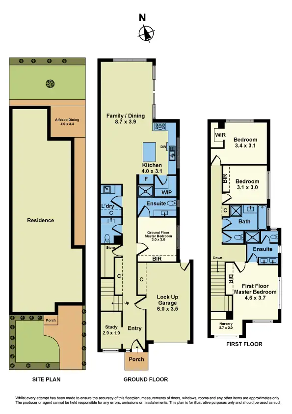 Floorplan of Homely house listing, 10 High Street, Sunshine VIC 3020