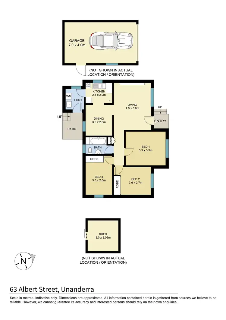 Floorplan of Homely house listing, 63 Albert Street, Unanderra NSW 2526