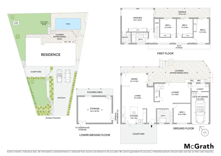 Floorplan of Homely house listing, 30 Corkery Crescent, Allambie Heights NSW 2100
