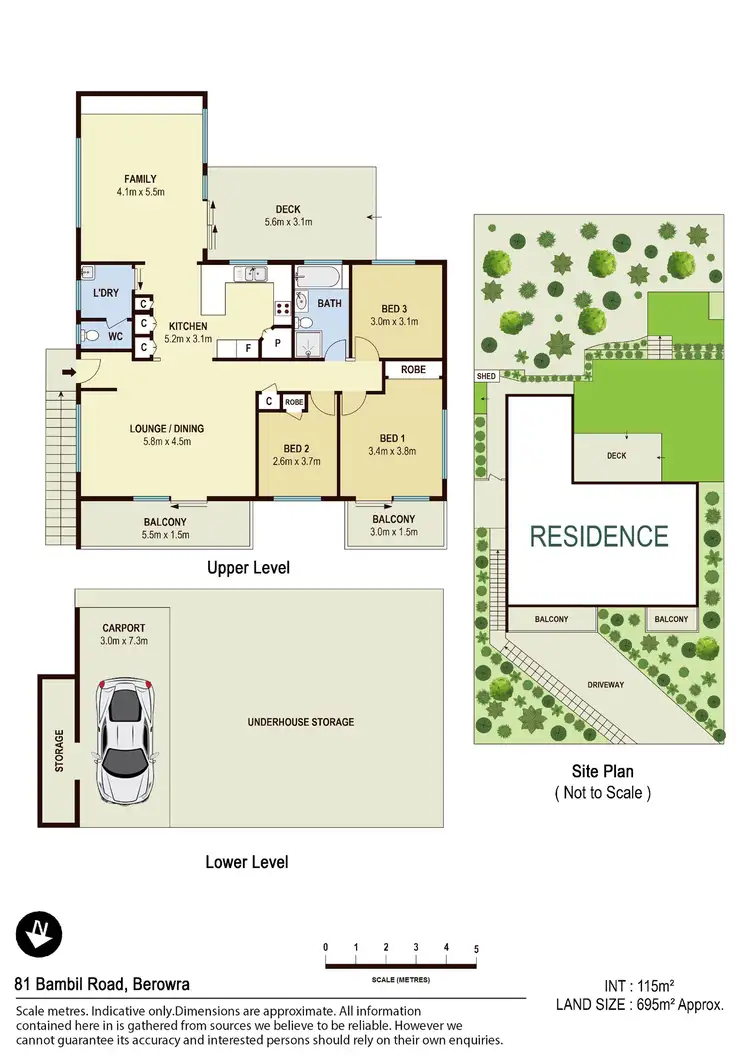 Floorplan of Homely house listing, 81 Bambil Road, Berowra NSW 2081