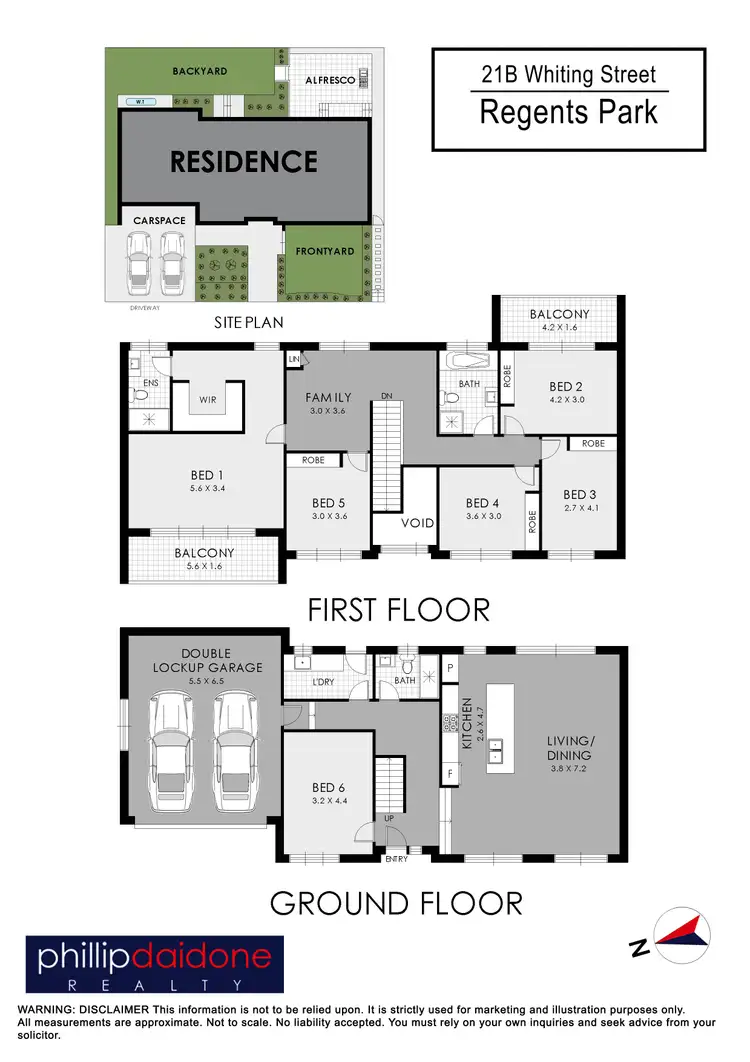 Floorplan of Homely house listing, 21 Whiting Street, Regents Park NSW 2143