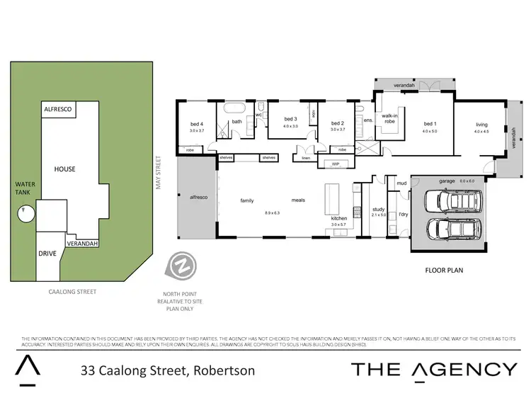 Floorplan of Homely house listing, 33 Caalong Street, Robertson NSW 2577