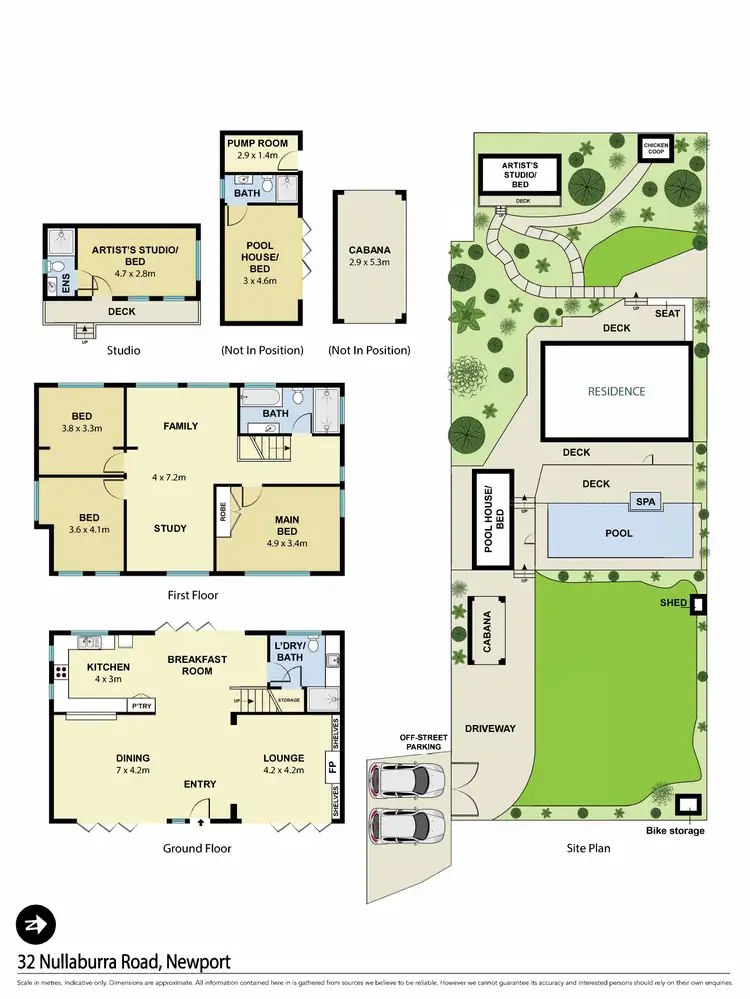 Floorplan of Homely house listing, 32 Nullaburra Road, Newport NSW 2106