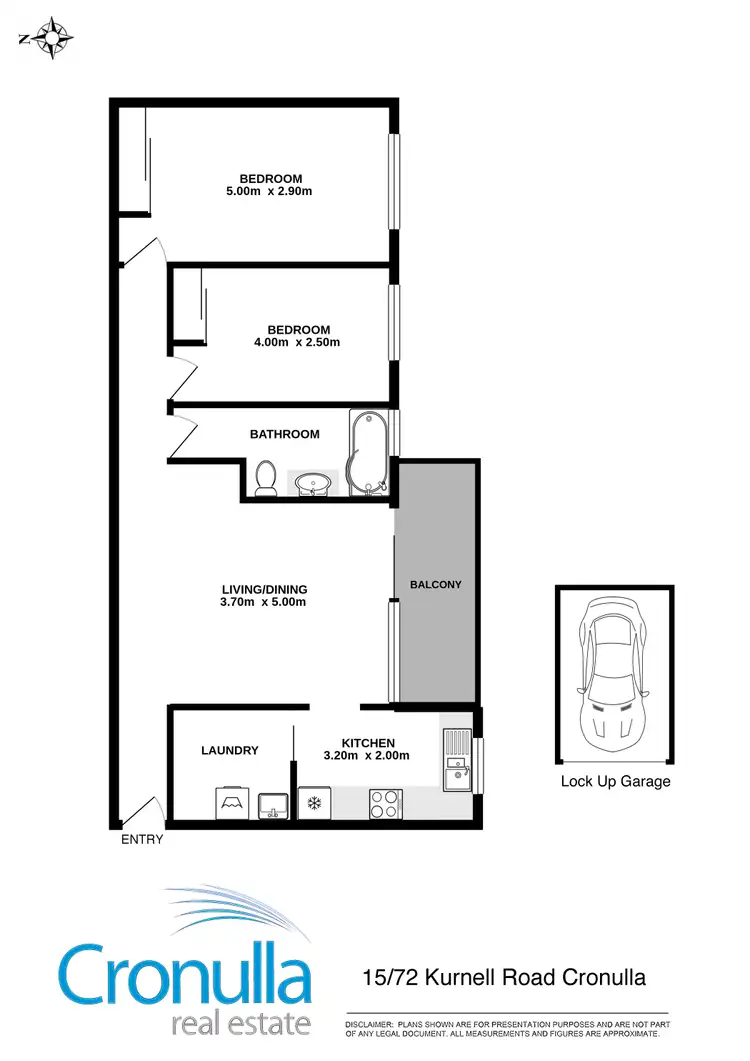 Floorplan of Homely apartment listing, 15/72 Kurnell Road, Cronulla NSW 2230