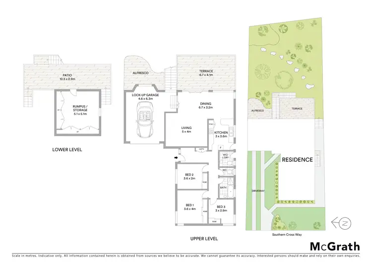Floorplan of Homely house listing, 42 Southern Cross Way, Allambie Heights NSW 2100