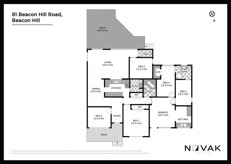Floorplan of Homely house listing, 81 Beacon Hill Road, Beacon Hill NSW 2100