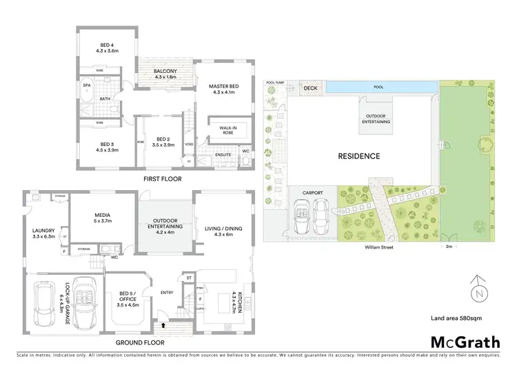 Floorplan of Homely house listing, 23A William Street, Moffat Beach QLD 4551