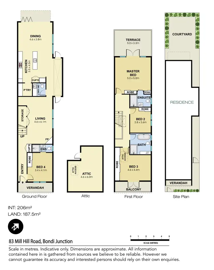 Floorplan of Homely house listing, 83 Mill Hill Road, Bondi Junction NSW 2022