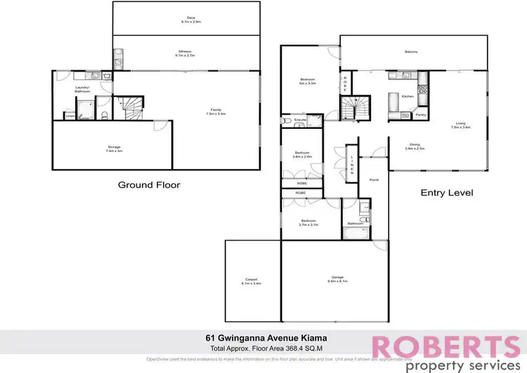 Floorplan of Homely house listing, 61 Gwinganna Avenue, Kiama NSW 2533