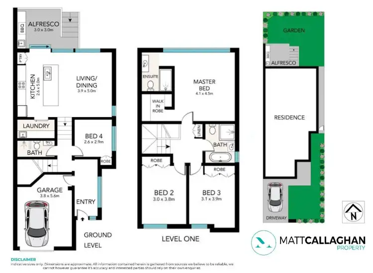 Floorplan of Homely semi-detached listing, 27C Sturt Road, Cronulla NSW 2230