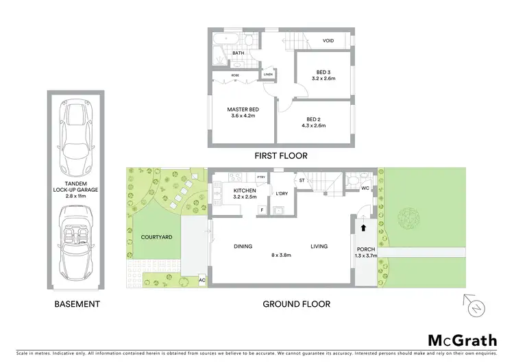 Floorplan of Homely townhouse listing, 31/126 Crimea Road, Marsfield NSW 2122
