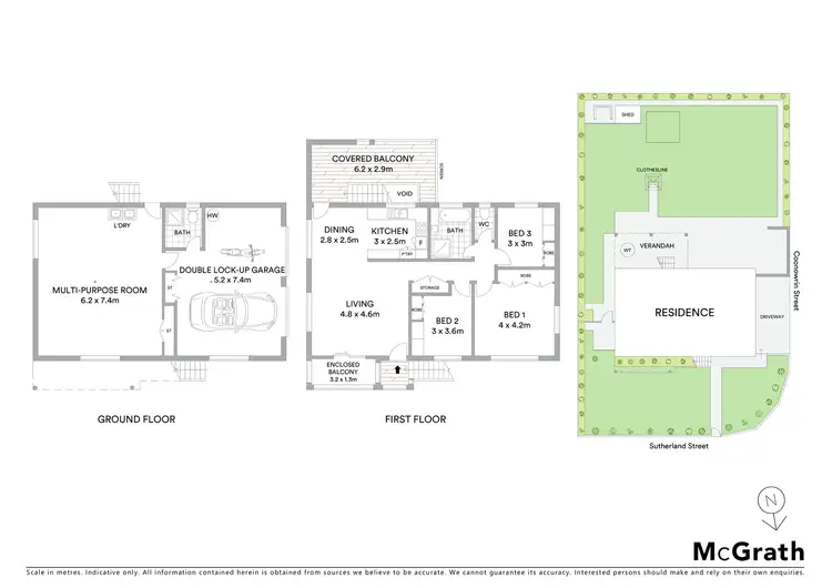 Floorplan of Homely house listing, 22 Sutherland Street, Dicky Beach QLD 4551
