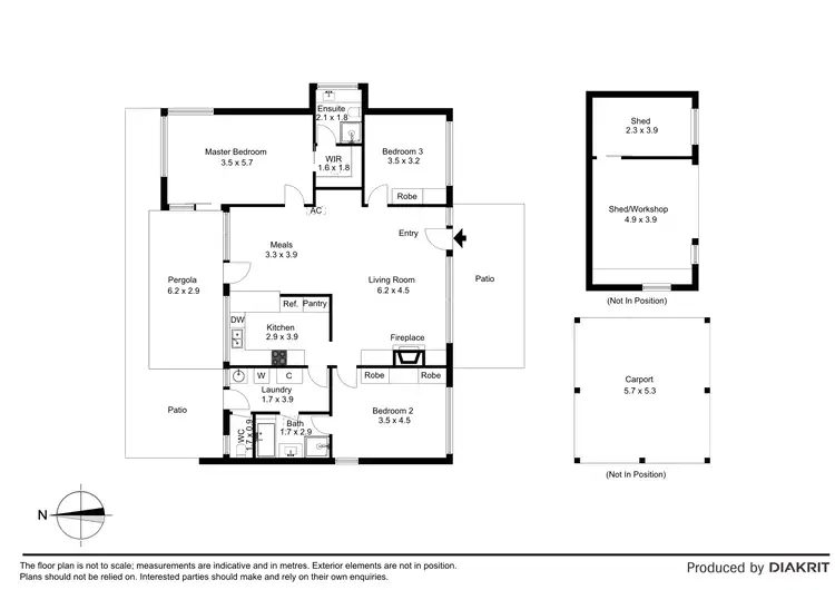 Floorplan of Homely house listing, 26 Azure Avenue, Balnarring VIC 3926