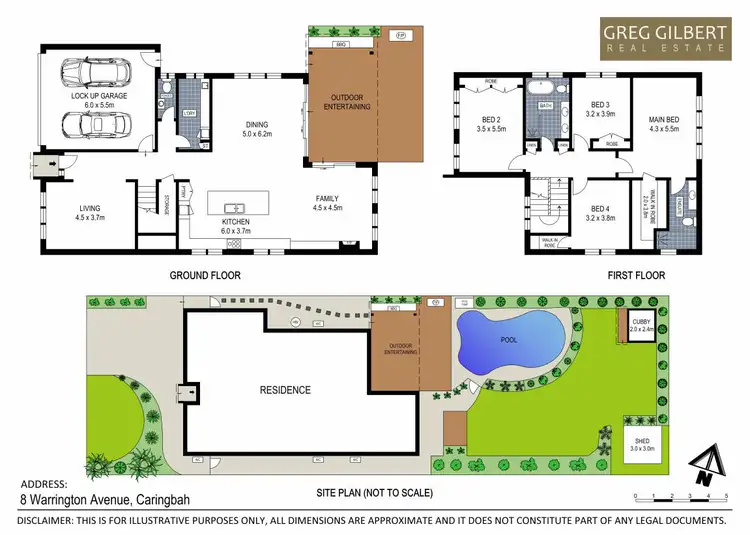 Floorplan of Homely house listing, 8 Warrington Avenue, Caringbah NSW 2229