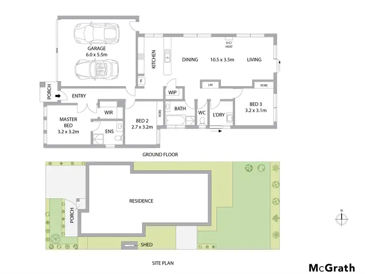 Floorplan of Homely house listing, 10 McKinley Avenue, Armstrong Creek VIC 3217