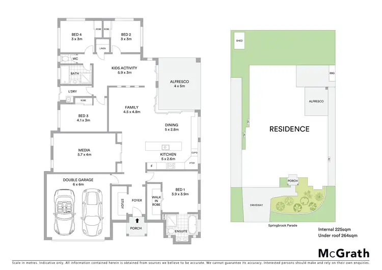 Floorplan of Homely house listing, 49 Springbrook Parade, Idalia QLD 4811