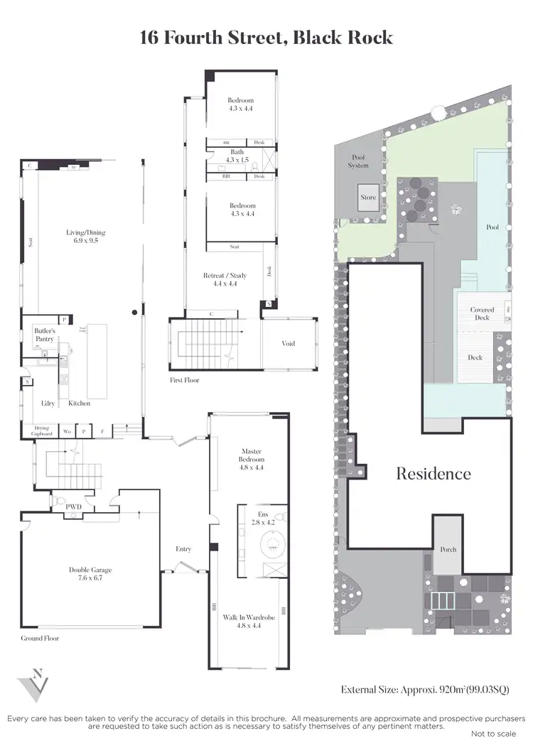 Floorplan of Homely house listing, 16 Fourth Street, Black Rock VIC 3193