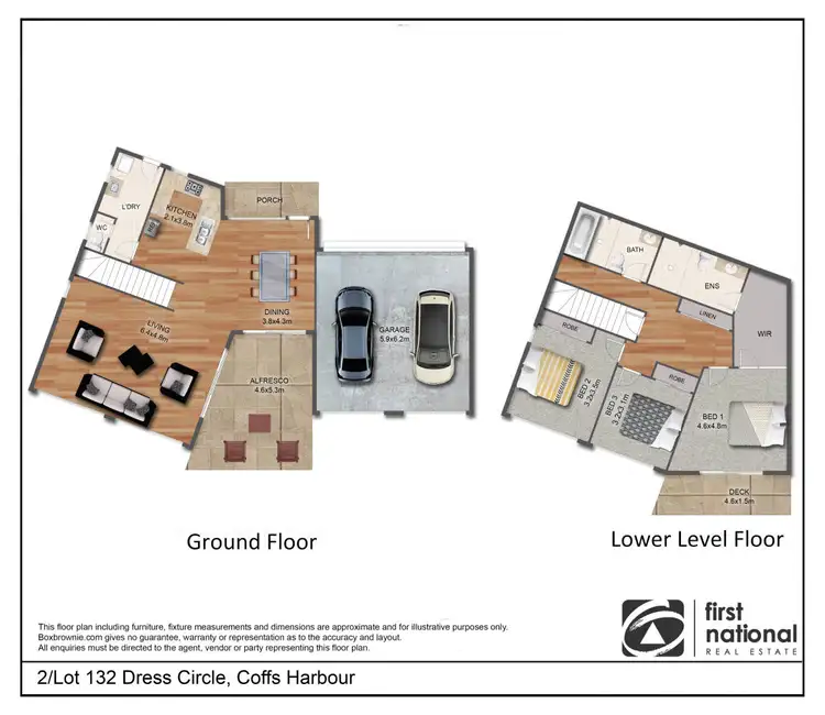 Floorplan of Homely house listing, 2/121 Dress Circle, Coffs Harbour NSW 2450