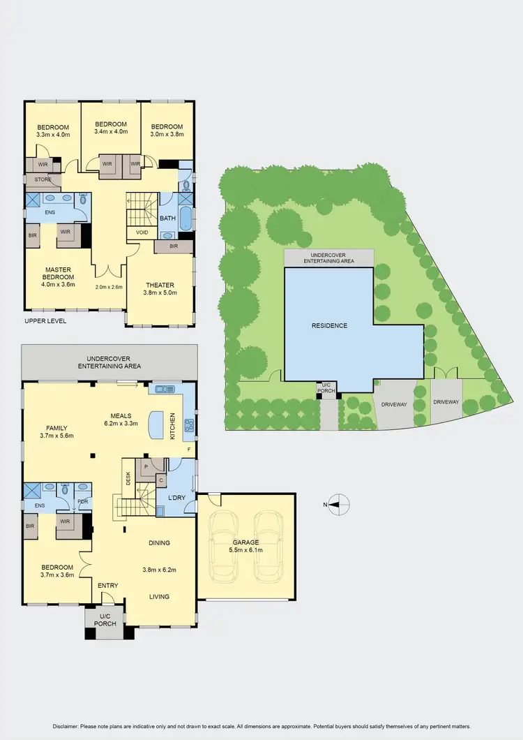 Floorplan of Homely house listing, 3 Roxanne Court, Woodend VIC 3442