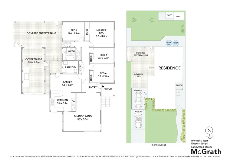 Floorplan of Homely house listing, 5 Sixth Avenue, Toukley NSW 2263