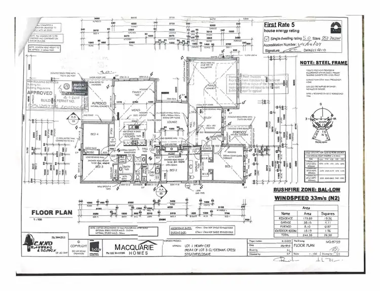 Floorplan of Homely house listing, 19 Henry Court, Strathfieldsaye VIC 3551