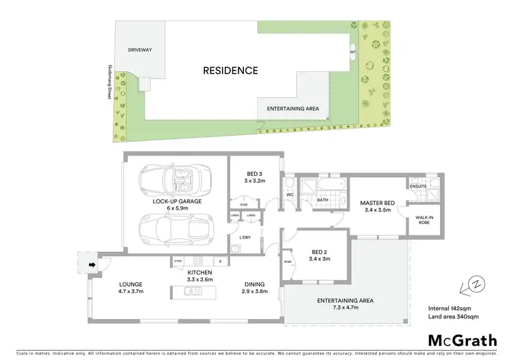 Floorplan of Homely house listing, 21 Gudamang Street, Ngunnawal ACT 2913