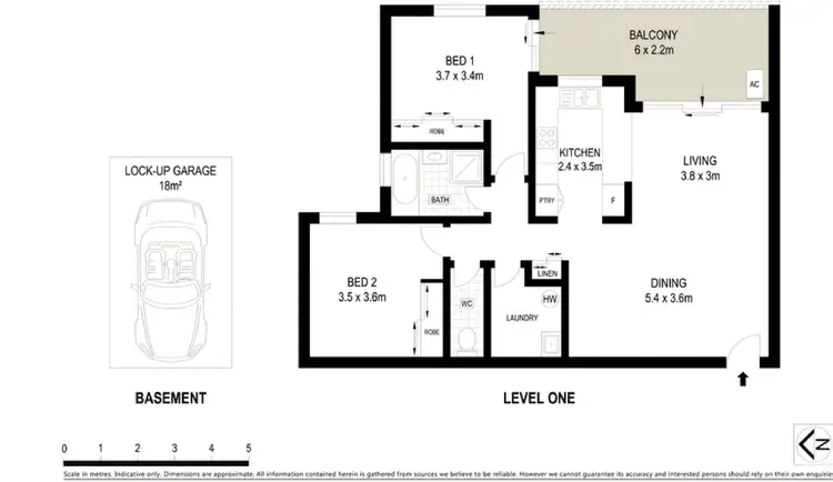 Floorplan of Homely apartment listing, 15/58 Talara Road, Gymea NSW 2227
