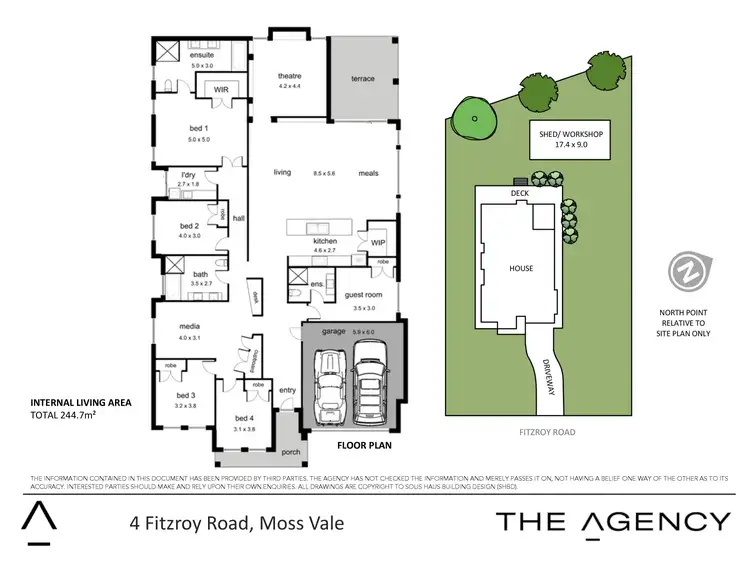 Floorplan of Homely house listing, 4 Fitzroy Road, Moss Vale NSW 2577