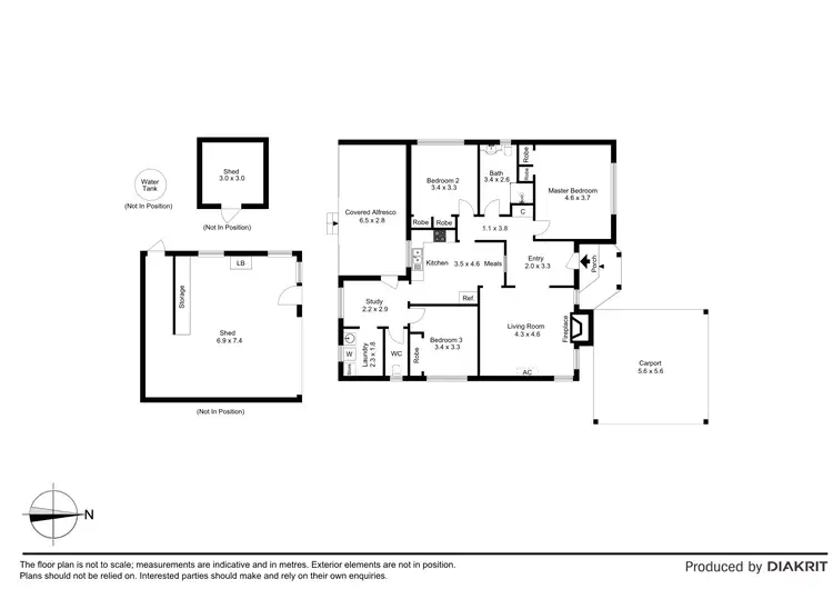 Floorplan of Homely house listing, 5 Skinner Street, Bittern VIC 3918
