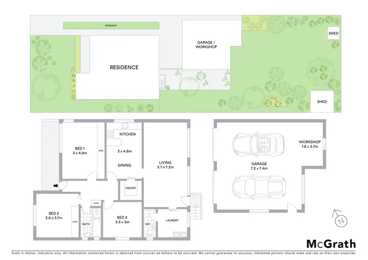 Floorplan of Homely house listing, 21A Farnell Street, Hunters Hill NSW 2110