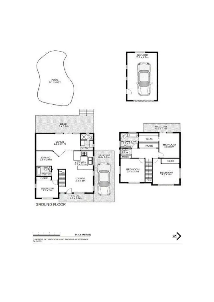 Floorplan of Homely house listing, 12 Glassop Street, Caringbah NSW 2229