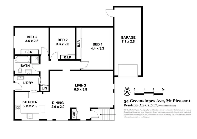 Floorplan of Homely house listing, 54 Greenslopes Avenue, Mount Pleasant NSW 2519