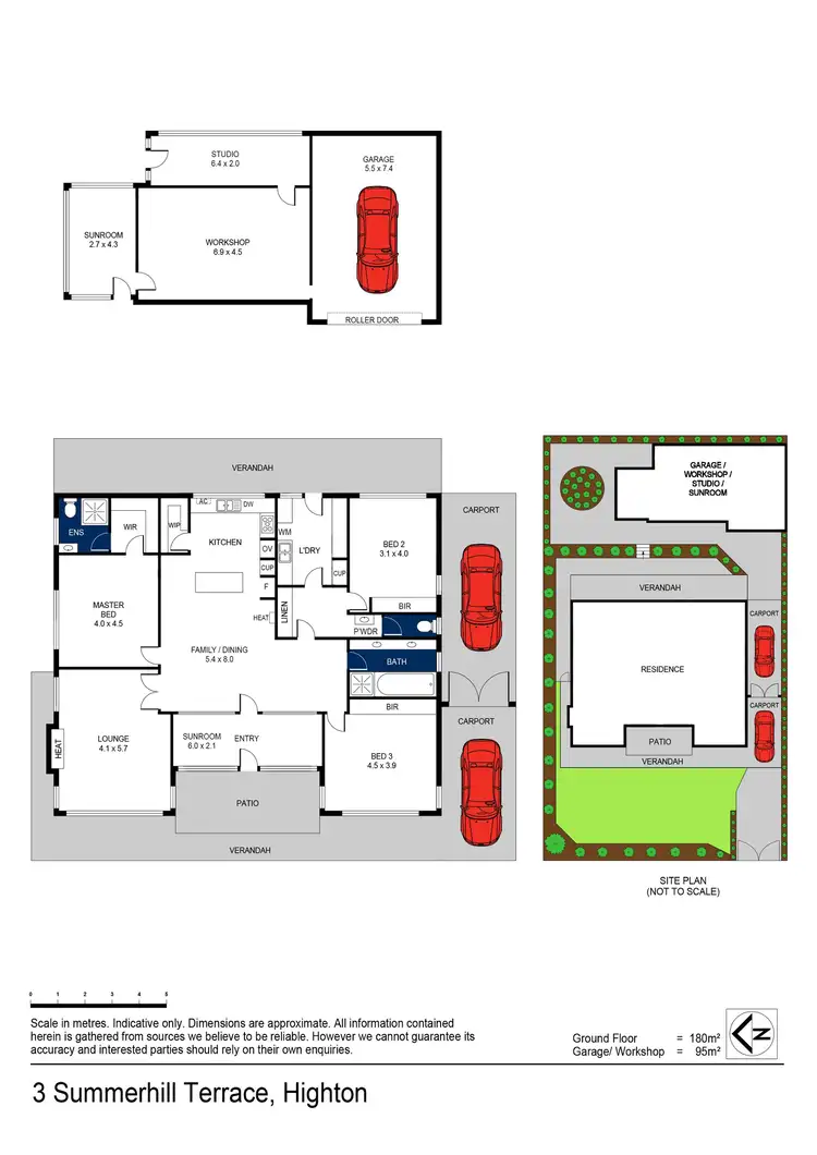 Floorplan of Homely house listing, 3 Summerhill Terrace, Highton VIC 3216
