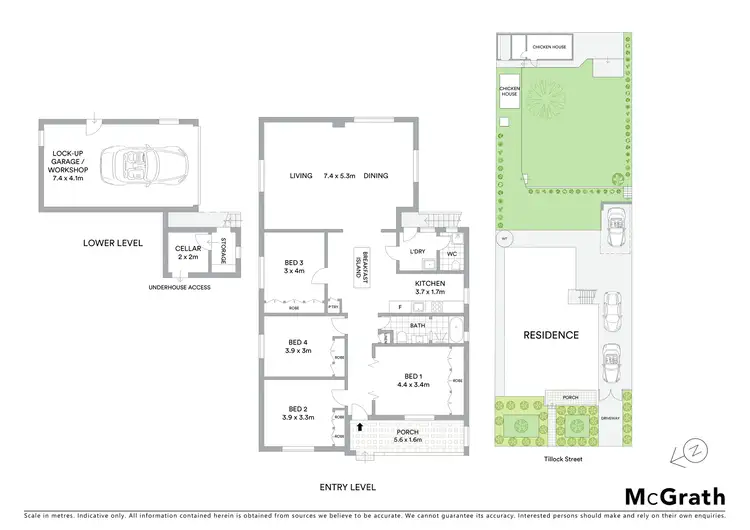 Floorplan of Homely house listing, 19 Tillock Street, Haberfield NSW 2045