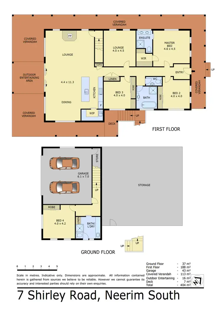 Floorplan of Homely house listing, 7 Shirley Road, Neerim South VIC 3831