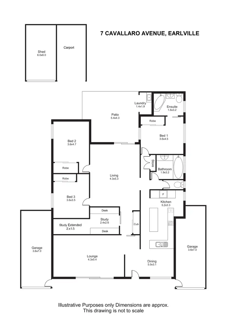 Floorplan of Homely house listing, 7 Cavallaro Avenue, Earlville QLD 4870