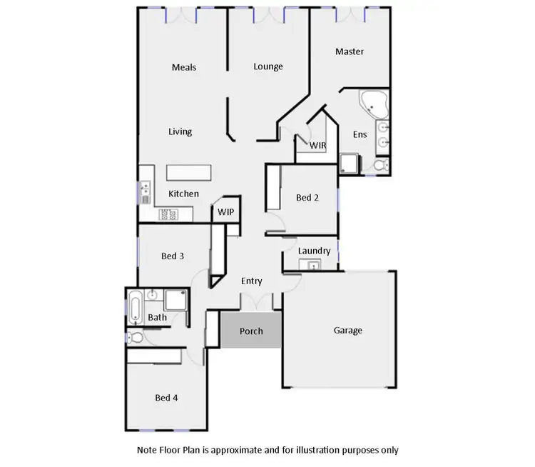 Floorplan of Homely house listing, 78 Walnut Avenue, Mildura VIC 3500