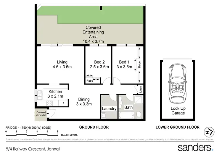 Floorplan of Homely apartment listing, 9/4-6 Railway Crescent, Jannali NSW 2226