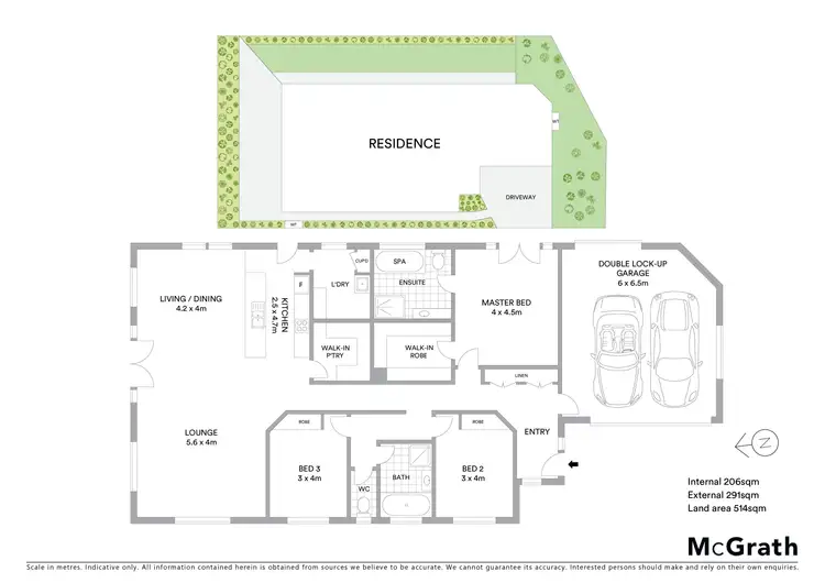 Floorplan of Homely unit listing, 5/16 Knollbrook Close, Highton VIC 3216
