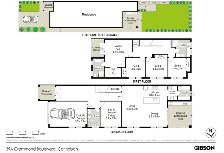 Floorplan of Homely semi-detached listing, 39A Crammond Boulevard, Caringbah NSW 2229
