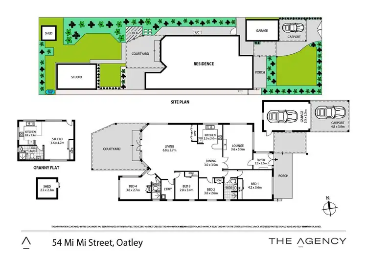 Floorplan of Homely house listing, 54 Mi Mi Street, Oatley NSW 2223