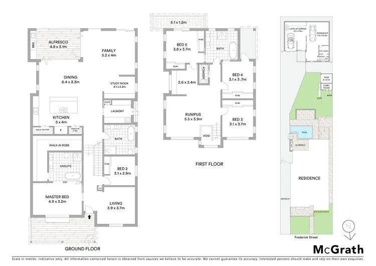 Floorplan of Homely house listing, 16 Frederick Street, Blacktown NSW 2148