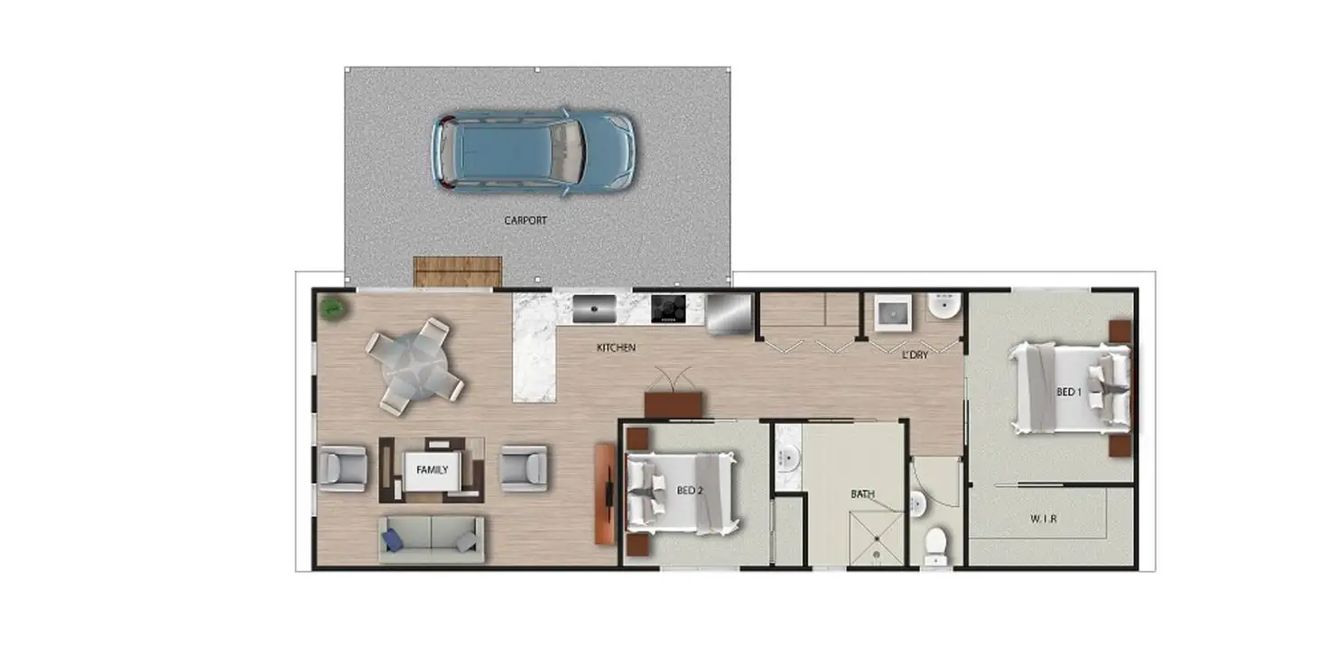 Floorplan of Homely unit listing, 25/30-40 Cureton Avenue, Mildura VIC 3500