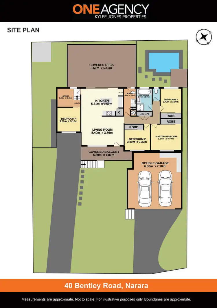 Floorplan of Homely house listing, 40 Bentley Road, Narara NSW 2250